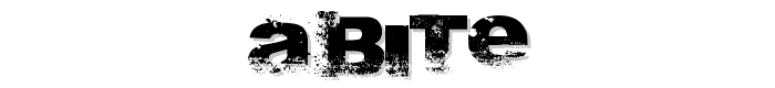 A bite font